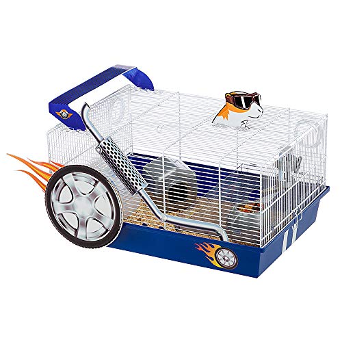 Ferplast Hamsterkäfig, Nagerkäfig DRAGSTER, Kleintierkäfig, Hamsterzubehör inklusive, 50 x 35 x h 25 cm Weiß Ferplast Hamsterkäfig, Nagerkäfig DRAGSTER, Kleintierkäfig, Hamsterzubehör inklusive, 50 x 35 x h 25 cm Weiß von Ferplast