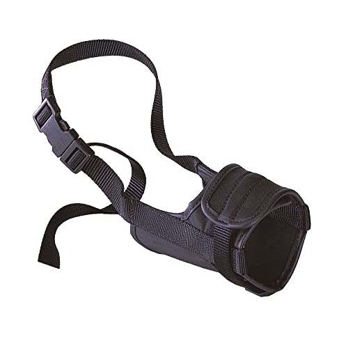 Ferplast Maulkorb für sehr kleine Hunde Safe EXTRA Large Beißschutz, Robustes Nylon, offene Vorderseite, weiche Polsterung, verstellbar über Klettverschluss, Schwarz Ferplast Maulkorb für sehr kleine Hunde Safe EXTRA Large Beißschutz, Robustes Nylon, offene Vorderseite, weiche Polsterung, verstellbar über Klettverschluss, Schwarz von Ferplast