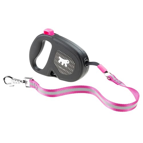 Ferplast Reflektierende Hundeleine Flippy ONE Reflex, Rollleine große Hunde bis 50 kg. Ausziehbares Gurtband max. 5 m. Einzelner Sperr- und Entriegelungsknopf, Lila Ferplast Reflektierende Hundeleine Flippy ONE Reflex, Rollleine große Hunde bis 50 kg. Ausziehbares Gurtband max. 5 m. Einzelner Sperr- und Entriegelungsknopf, Lila von Ferplast