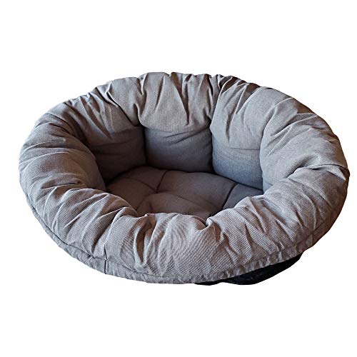 Ferplast Hundekissen, Hundebett und Katzenbett SOFA 'CUSHION 12 Kissen für Haustiere, gepolsterter Bezug, weiche waschbare Baumwollpolsterung, verstellbar mit Gummizug, 114 x 83 x h 37 cm grau Ferplast Hundekissen, Hundebett und Katzenbett SOFA 'CUSHION 12 Kissen für Haustiere, gepolsterter Bezug, weiche waschbare Baumwollpolsterung, verstellbar mit Gummizug, 114 x 83 x h 37 cm grau von Ferplast