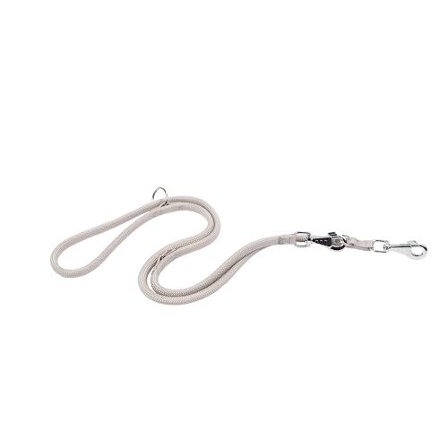 Ferplast Sport Hundeleine, Trainingsleine, aus Nylonschnur, mit doppeltem Metallkarabinerhaken, maximal verstellbare Länge 200 cm, Grau Ferplast Sport Hundeleine, Trainingsleine, aus Nylonschnur, mit doppeltem Metallkarabinerhaken, maximal verstellbare Länge 200 cm, Grau von Ferplast