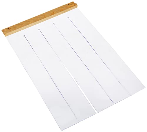 Ferplast Türvorhang für die Hundehütten Modell Domus Medium und Canada 2, Tür für Outdoor-Hundehütten, transparente PVC-Lamellen, wasserdicht, Schutz vor Wind und Kälte, 27,5 x h, 42 cm Ferplast Türvorhang für die Hundehütten Modell Domus Medium und Canada 2, Tür für Outdoor-Hundehütten, transparente PVC-Lamellen, wasserdicht, Schutz vor Wind und Kälte, 27,5 x h, 42 cm von Ferplast