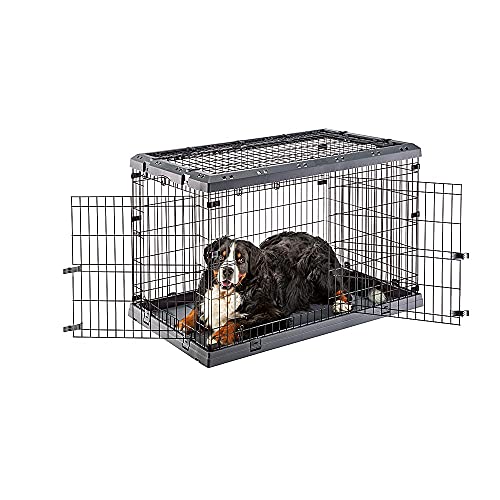 Zusammenklappbarer Käfig für sehr große Hunde Superior 120 Metallzaun, mit Separator, Doppelschloss Zusammenklappbarer Käfig für sehr große Hunde Superior 120 Metallzaun, mit Separator, Doppelschloss von Ferplast
