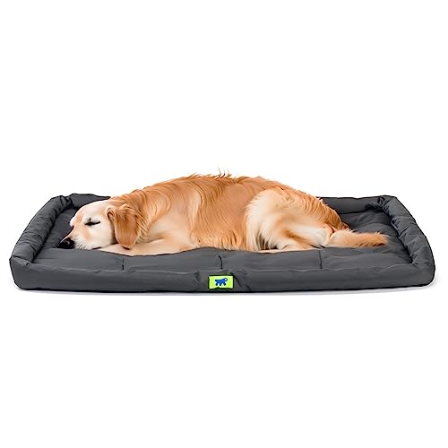 Ferplast Hundekissen Hundesofa Hundebette für Große Hunde Hundekorb Abnehmbarer Bezug Orthopädisches Hundebett Hundematratze Waschbar Hundematte Wasserdicht 107 x 66 x h 5 cm. von Ferplast