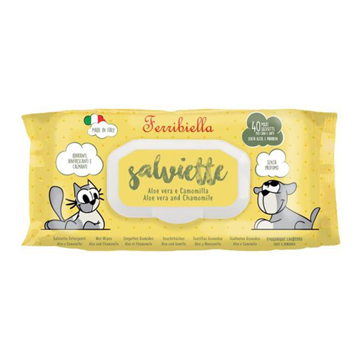Ferribiella Wet Wipes - Aloe Vera & Chamomile Ferribiella Wet Wipes - Aloe Vera & Chamomile von Ferribiella