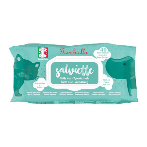 Ferribiella Wet Wipes Multi Use - 40 Tücher von Ferribiella