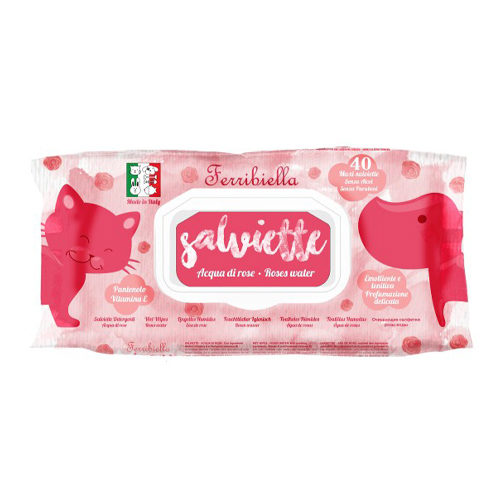 Ferribiella Wet Wipes - Rose Water Ferribiella Wet Wipes - Rose Water von Ferribiella