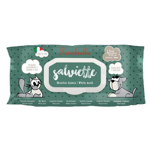 Ferribiella Wet Wipes - White Musk Ferribiella Wet Wipes - White Musk von Ferribiella