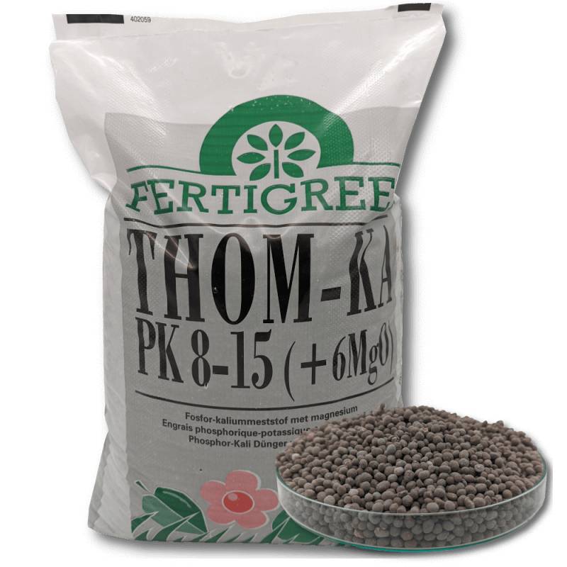 Fertigreen Thom-ka® Thomaskali Dünger 20kg Mineralischer Pk-Dünger für Grunddüngung ohne Stickstoff von Fertigreen