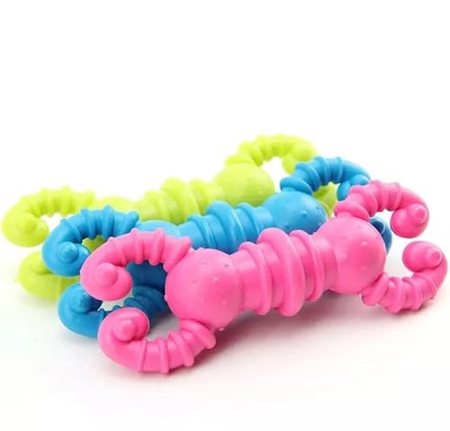 FestPreis Kauspielzeug Hundespielzeug aus Gummi Hund Zahnpflege Zerrspielzeug Krabbe von FestPreis