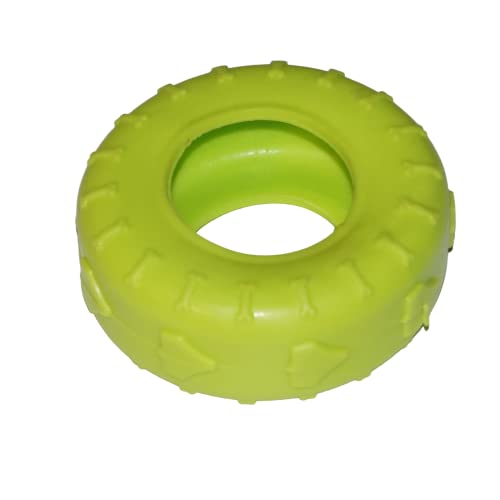 FestPreis Kauspielzeug Hundespielzeug aus Gummi Hund Zahnpflege Zerrspielzeug Reifen Grün von FestPreis