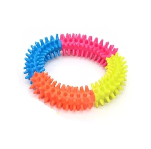 FestPreis Kauspielzeug Hundespielzeug aus Gummi Hund Zerrspielzeug Zahnpflege Ring 10 cm von FestPreis