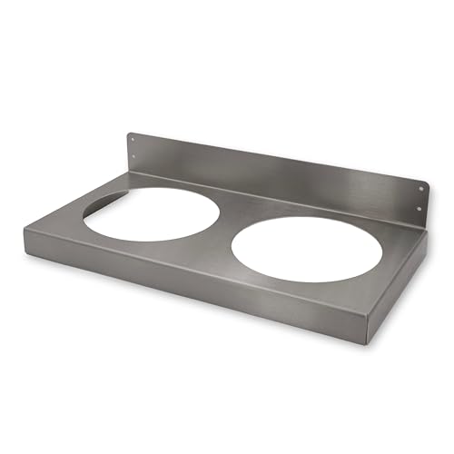 Feuerfest 123 Futterstation für 2 Näpfe I Ø 22cm I Hochwertiger Hundenapf zum Hängen I Stilvoller Hunde-Fressnapf aus 100% rostfreiem Edelstahl I Erhöhter Futternapf aus präziser Handarbeit Feuerfest 123 Futterstation für 2 Näpfe I Ø 22cm I Hochwertiger Hundenapf zum Hängen I Stilvoller Hunde-Fressnapf aus 100% rostfreiem Edelstahl I Erhöhter Futternapf aus präziser Handarbeit von Feuerfest 123 GmbH