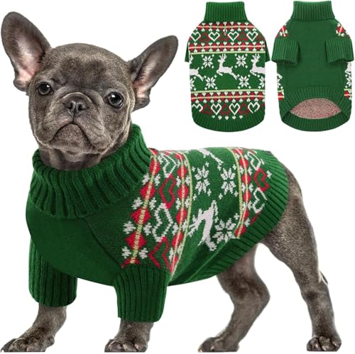 Hundepullover Weihnachten Haustier Katze Hunde Pullover von Feuvois
