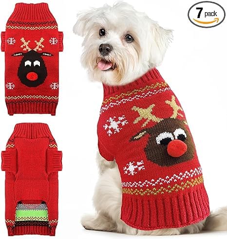 Hundepullover Weihnachten Haustier von Feuvois