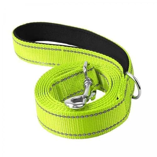 FewNvWa 2 X Reflektierende Hundeleine, Bequem, Leicht zu Reinigen, Geflochtenes Nylon, 1,8 M, Strapazierfähig, für Große, Mittelgroße Und Kleine Hunde, 2 STK. von FewNvWa