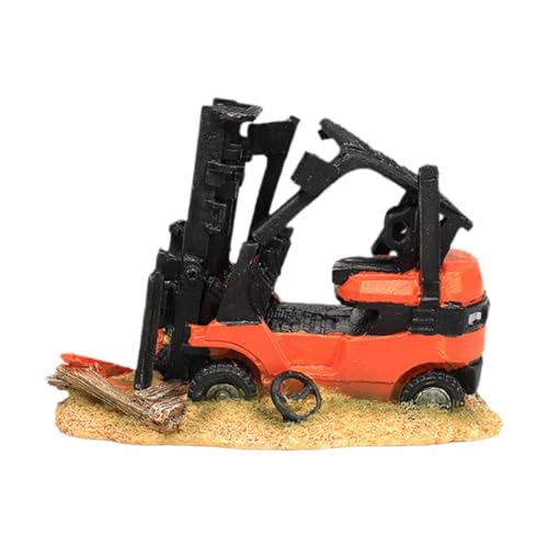 FewNvWa Aquarium Dekoration Gabelstapler Modell für Fische Und Garnelen von FewNvWa