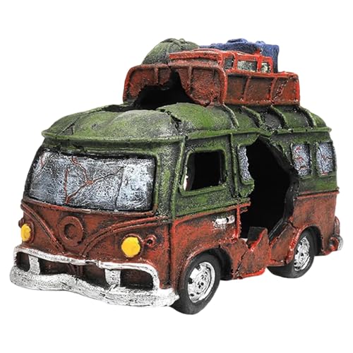 FewNvWa Aquarium Ornament Aquarium Dekoration Fisch Gefälligkeiten Simulation Garnelen Statue Harz Figurine Micro Landschaft Shelter Dekorative von FewNvWa
