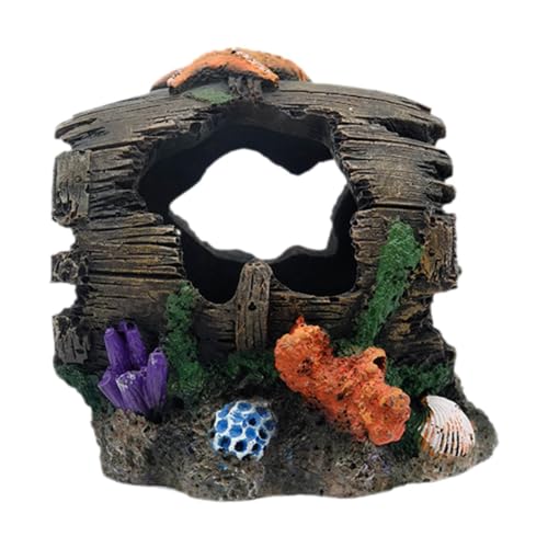 FewNvWa Aquariumdekorationen für Fischhöhle Versteckharz Landschaftsbau Crafts Teich Fische Dekor Fischtank Orament FewNvWa Aquariumdekorationen für Fischhöhle Versteckharz Landschaftsbau Crafts Teich Fische Dekor Fischtank Orament von FewNvWa