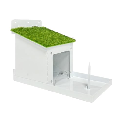 FewNvWa Eichhörnchen-Futterstation, Eichhörnchen-Futterbox, Eichhörnchen-Haus, Streifenhörnchen-Futterstation für Zaun und Terrasse FewNvWa Eichhörnchen-Futterstation, Eichhörnchen-Futterbox, Eichhörnchen-Haus, Streifenhörnchen-Futterstation für Zaun und Terrasse von FewNvWa