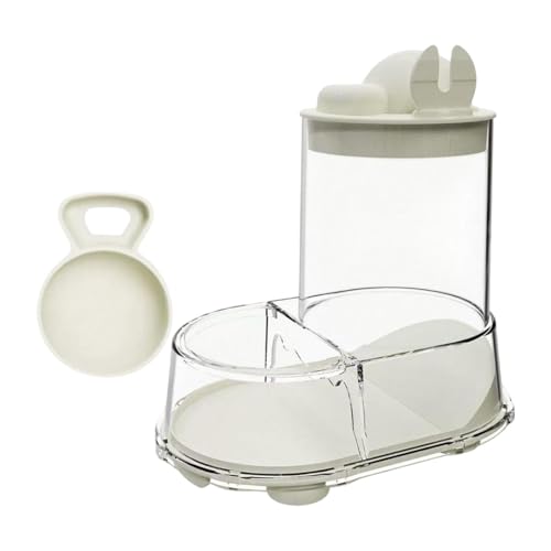 FewNvWa Hamster Futterstation für Kleine Tiere mit Großem Behälter, Weiß FewNvWa Hamster Futterstation für Kleine Tiere mit Großem Behälter, Weiß von FewNvWa