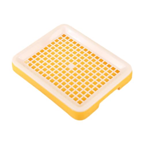 FewNvWa Hamster Katzentoilette mit Rillen, Töpfchen Tablett für Kleintiere FewNvWa Hamster Katzentoilette mit Rillen, Töpfchen Tablett für Kleintiere von FewNvWa