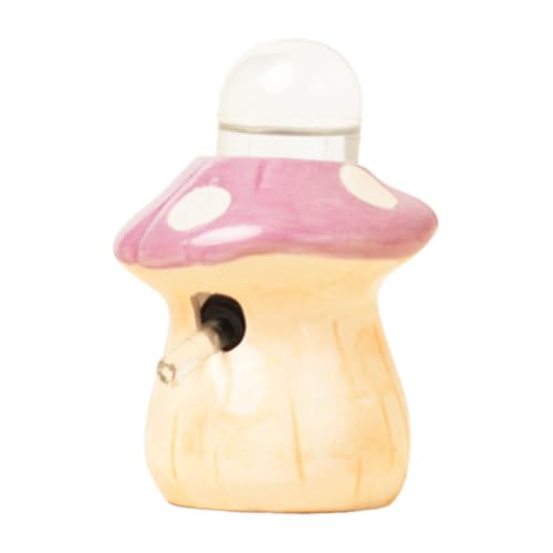 FewNvWa Hamster Trinkflasche mit Halterung für Kleine Tiere Wie Chinchilla Und Frettchen, Pueple von FewNvWa