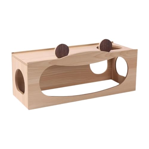 FewNvWa Hamsterhaus Käfigzubehör Peep Shed Exploration Toy für Mäuse Hamster Lemmings, L von FewNvWa