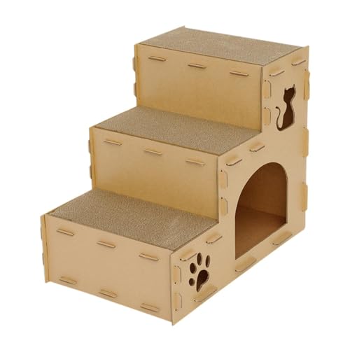 FewNvWa Haustiertreppe, Haustier Katzenstufe, rutschfeste, Abnehmbare Hunderampe, Tragbare Hundestufe für ältere Hunde, Kätzchenbett, Sofa, Kleine Haustiere von FewNvWa