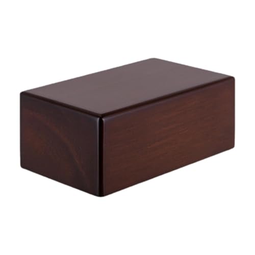 FewNvWa Holzurne für Haustier Aschebox Gedenkbehälter Tierbestattung Cino Cino Urne für Hamster, 16.5x10x9cm von FewNvWa