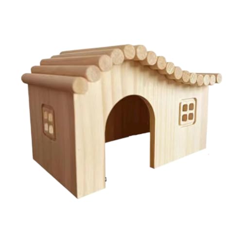 FewNvWa Holzversteck für Hamster Und Kleine Tiere, Nistplatz für Hühnerkäfige FewNvWa Holzversteck für Hamster Und Kleine Tiere, Nistplatz für Hühnerkäfige von FewNvWa