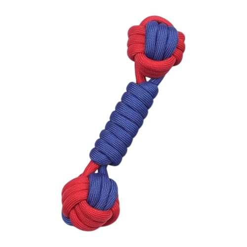 FewNvWa Hunde Knotenball Spielzeug für Interaktives Training Und Wurf, 24cmx6cm Blau Rot FewNvWa Hunde Knotenball Spielzeug für Interaktives Training Und Wurf, 24cmx6cm Blau Rot von FewNvWa