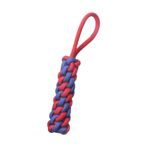FewNvWa Hunde Knotenball Spielzeug für Interaktives Training Und Wurf, 30cmx5cm Blau Rot FewNvWa Hunde Knotenball Spielzeug für Interaktives Training Und Wurf, 30cmx5cm Blau Rot von FewNvWa
