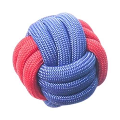 FewNvWa Hunde Knotenball Spielzeug für Interaktives Training Und Wurf, 6 cm Blau Rot FewNvWa Hunde Knotenball Spielzeug für Interaktives Training Und Wurf, 6 cm Blau Rot von FewNvWa
