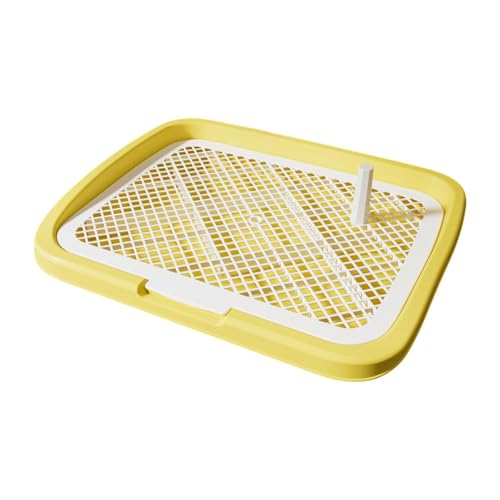 FewNvWa Hunde Toilettenpad Halter für Kleine Hunde Tragbare Innenlösung, Gelb FewNvWa Hunde Toilettenpad Halter für Kleine Hunde Tragbare Innenlösung, Gelb von FewNvWa