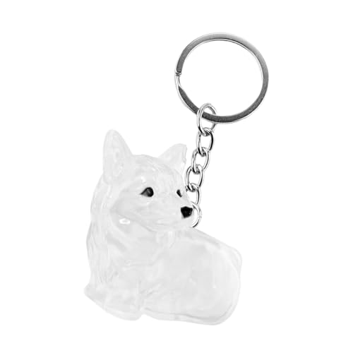 FewNvWa Hundeform Schlüsselanhänger, Wasserdichter Sammler für Tierhaare, Erinnerungsglas Zur Aufbewahrung von Haustierhaaren, Corgi FewNvWa Hundeform Schlüsselanhänger, Wasserdichter Sammler für Tierhaare, Erinnerungsglas Zur Aufbewahrung von Haustierhaaren, Corgi von FewNvWa