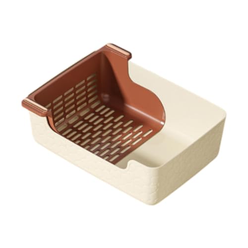 FewNvWa Hundetoilette für Den Innenbereich, Töpfchenunterlage für Haustiere, Große Ausführung, Wurf Und Spritzschutz, Beige FewNvWa Hundetoilette für Den Innenbereich, Töpfchenunterlage für Haustiere, Große Ausführung, Wurf Und Spritzschutz, Beige von FewNvWa