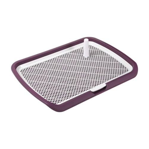 FewNvWa Hundetoiletten Pad Halter für Hunde Und Welpen, Indoor Trainingstablett, Lila FewNvWa Hundetoiletten Pad Halter für Hunde Und Welpen, Indoor Trainingstablett, Lila von FewNvWa