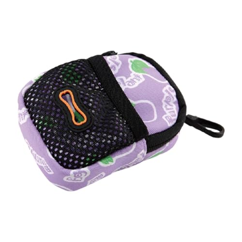 FewNvWa Hundetraining Beutel für Snacks Und Abfall mit Tragbarem Design, Lila von FewNvWa