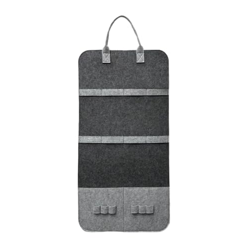 FewNvWa Katzen-Feder-Spielzeug-Aufbewahrung, Filztasche, Katzen-Teaser-Spielzeug-Halter, Haustier-Spielzeug-Aufbewahrung für den Schrank, Dunkelgrau FewNvWa Katzen-Feder-Spielzeug-Aufbewahrung, Filztasche, Katzen-Teaser-Spielzeug-Halter, Haustier-Spielzeug-Aufbewahrung für den Schrank, Dunkelgrau von FewNvWa