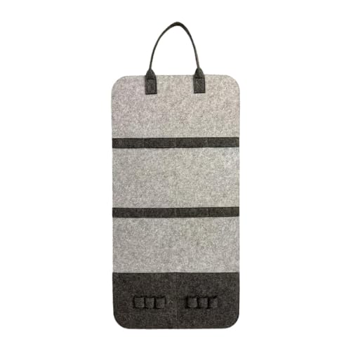 FewNvWa Katzen-Feder-Spielzeug-Aufbewahrung, Filztasche, Katzen-Teaser-Spielzeug-Halter, Haustier-Spielzeug-Aufbewahrung für den Schrank, Hellgrau FewNvWa Katzen-Feder-Spielzeug-Aufbewahrung, Filztasche, Katzen-Teaser-Spielzeug-Halter, Haustier-Spielzeug-Aufbewahrung für den Schrank, Hellgrau von FewNvWa