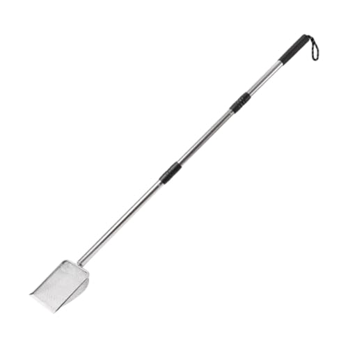 FewNvWa Katzen-Sandschaufel mit anpassbarem Griff, Metallschaufel für Haustiere, 3.8 X 3.8 Mm FewNvWa Katzen-Sandschaufel mit anpassbarem Griff, Metallschaufel für Haustiere, 3.8 X 3.8 Mm von FewNvWa
