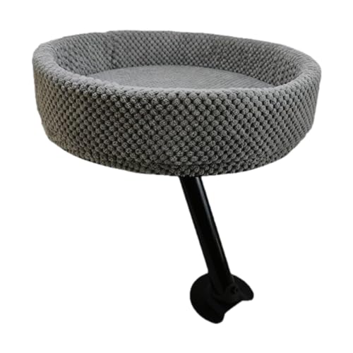 FewNvWa Katzen Schreibtischbett, Katzenhängematte, Kleine Und Mittelgroße Katzen Und Hunde, Katzenbett für Schreibtisch, Schreibtischnest, 360° Drehbar, für B von FewNvWa