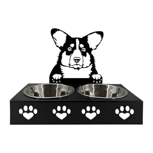 FewNvWa Katzenfutterschale mit Anti Rutsch Boden, Futter Und Wassernapf für Haustiere, A FewNvWa Katzenfutterschale mit Anti Rutsch Boden, Futter Und Wassernapf für Haustiere, A von FewNvWa