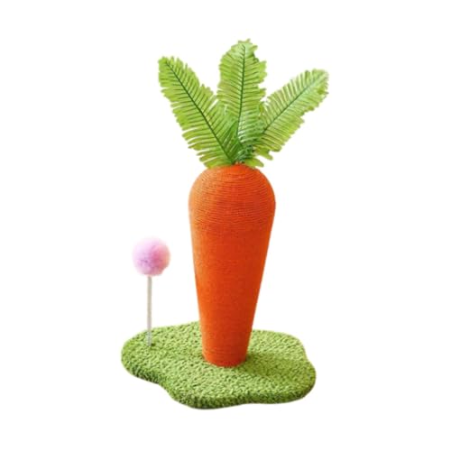 FewNvWa Katzenkratzbaum mit Spielball, Vertikaler Kratzbaum für Kätzchen Und Katzen, 34x57cm FewNvWa Katzenkratzbaum mit Spielball, Vertikaler Kratzbaum für Kätzchen Und Katzen, 34x57cm von FewNvWa