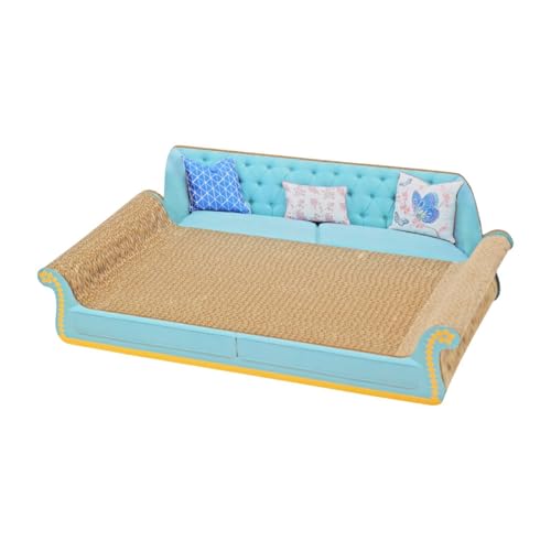 FewNvWa Katzenkratzbrett, Schlafsofa, Lounge Katzenspielzeug Aus Karton, Haushaltskratzbrett, Kratzbrett für Kätzchen FewNvWa Katzenkratzbrett, Schlafsofa, Lounge Katzenspielzeug Aus Karton, Haushaltskratzbrett, Kratzbrett für Kätzchen von FewNvWa