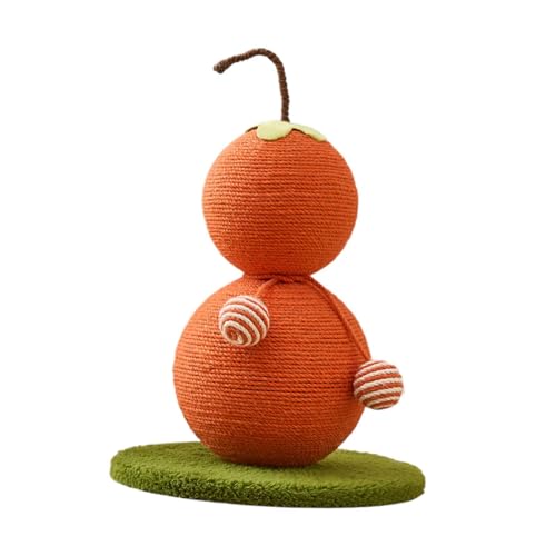 FewNvWa Katzenkratzer Möbel Schutz für Katzen mit Kratzplatte Und Spielzeug, Orange FewNvWa Katzenkratzer Möbel Schutz für Katzen mit Kratzplatte Und Spielzeug, Orange von FewNvWa