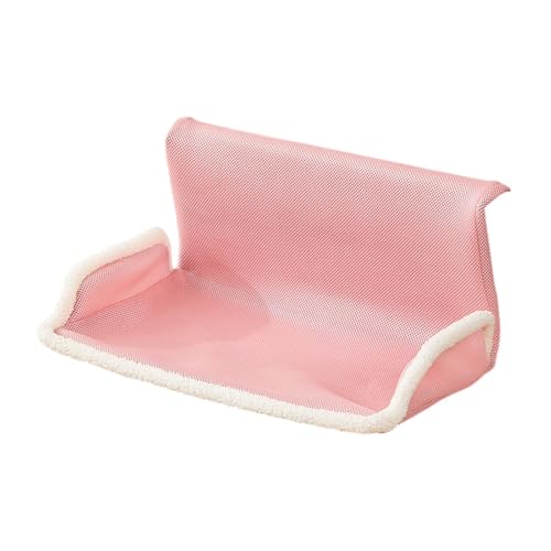 FewNvWa Katzenliege für Fenster, platzsparendes Hängemattenregal für Innenräume, Rosa FewNvWa Katzenliege für Fenster, platzsparendes Hängemattenregal für Innenräume, Rosa von FewNvWa
