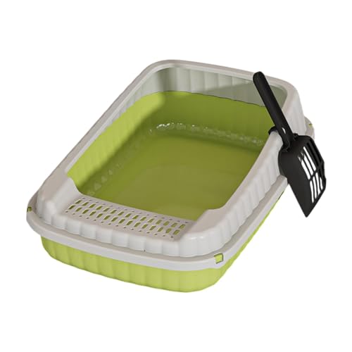 FewNvWa Katzenstrauderkasten Katzen Toilette Haustier Müllschal, GrÜn FewNvWa Katzenstrauderkasten Katzen Toilette Haustier Müllschal, GrÜn von FewNvWa