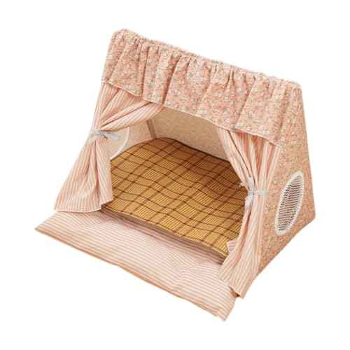 FewNvWa Katzenzelt für Haustiere, Tragbare Höhle mit Fenster, Waschbares Bett für Kätzchen, Rosa FewNvWa Katzenzelt für Haustiere, Tragbare Höhle mit Fenster, Waschbares Bett für Kätzchen, Rosa von FewNvWa